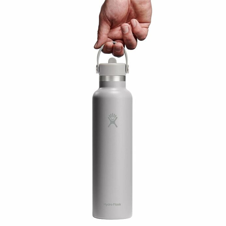 Bình giữ nhiệt Hydro Flask Standard Flex Straw Cap màu Xám Birch