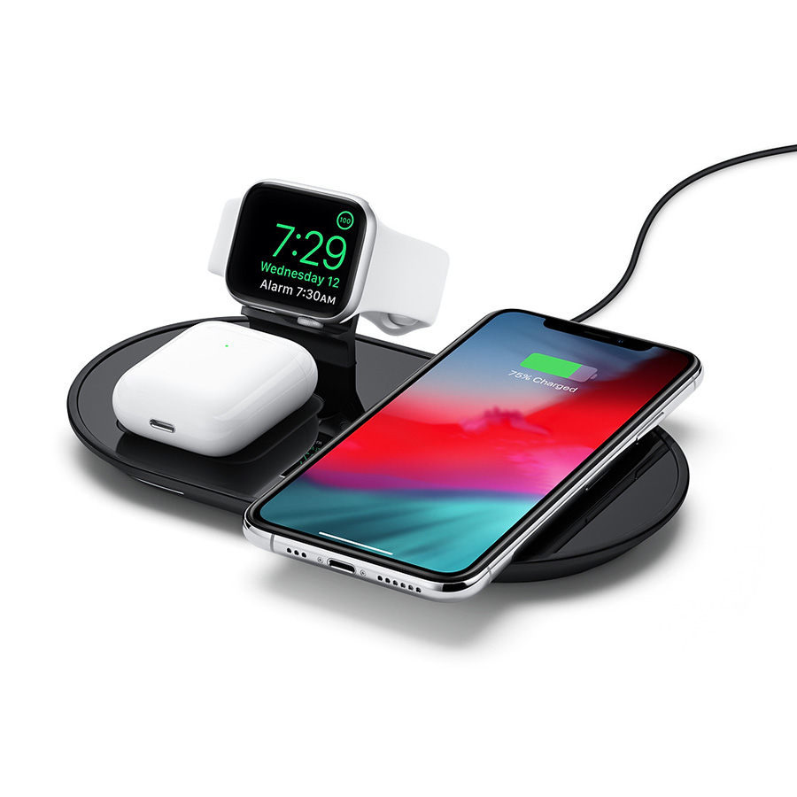 Sạc không dây Mophie 3-in-1 Wireless Charging Pad