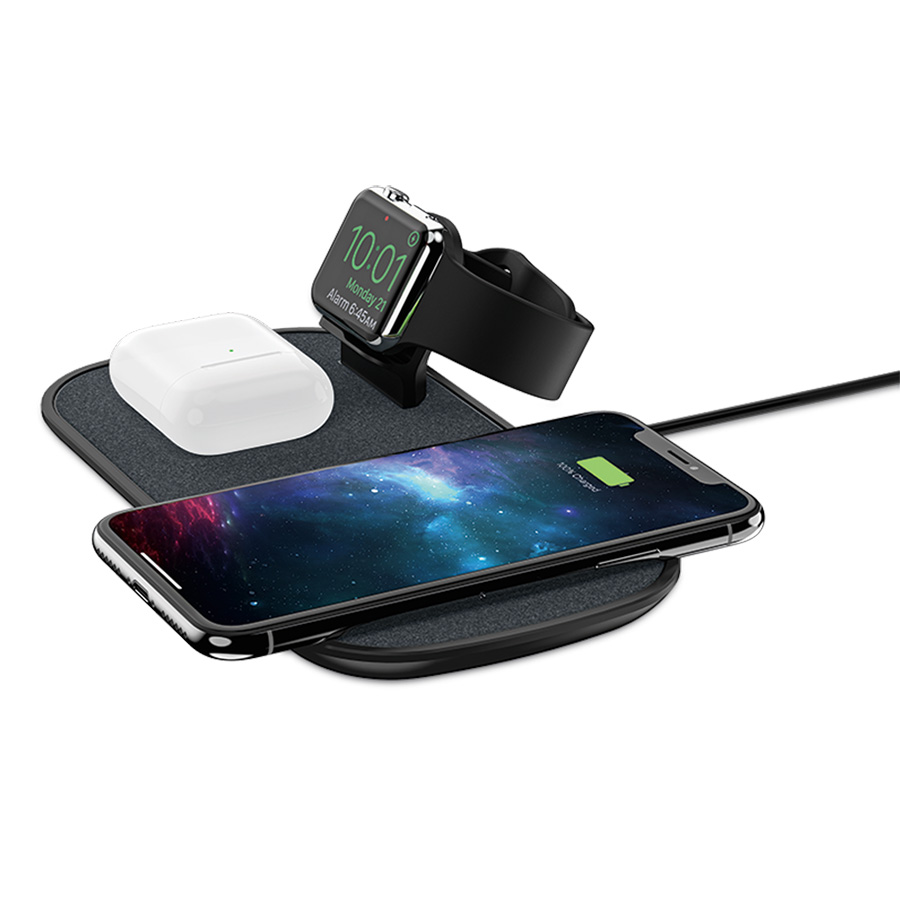 Sạc không dây Mophie 3-in-1 Wireless Charging Pad